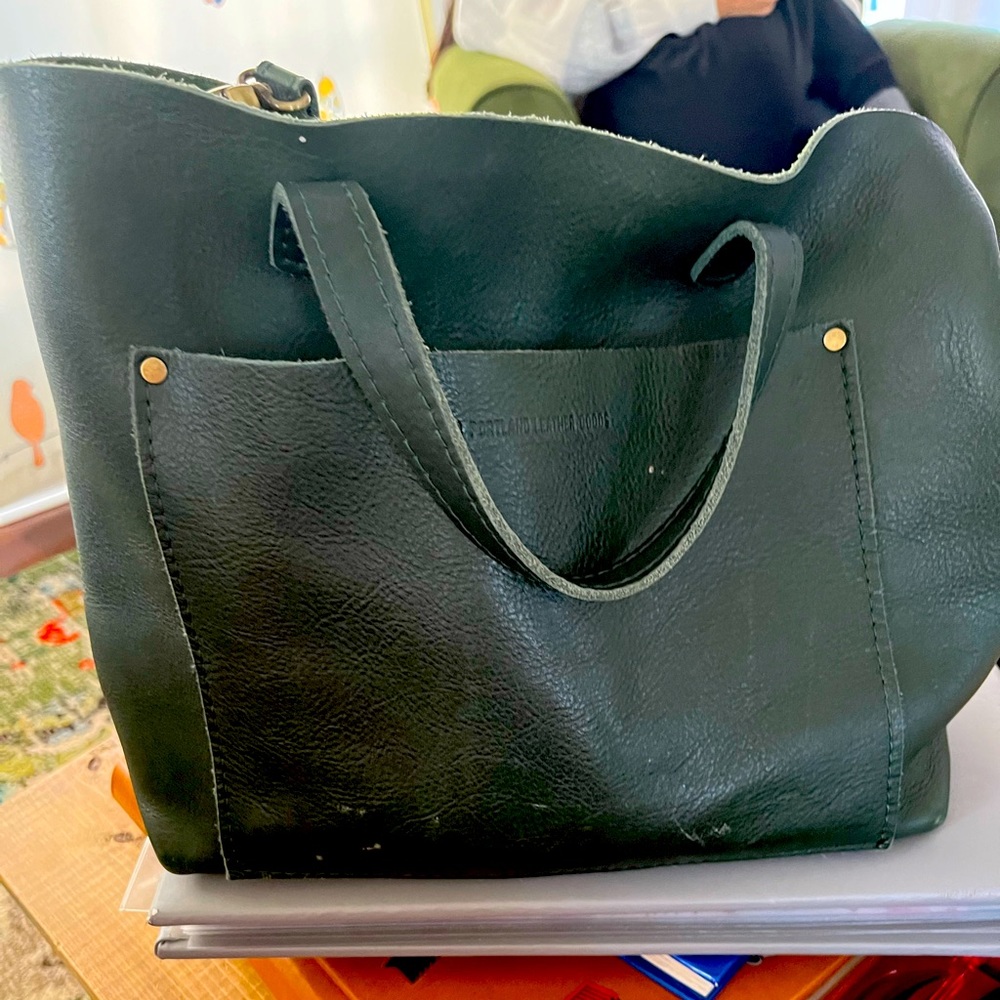 Portland leather Co cross body bag